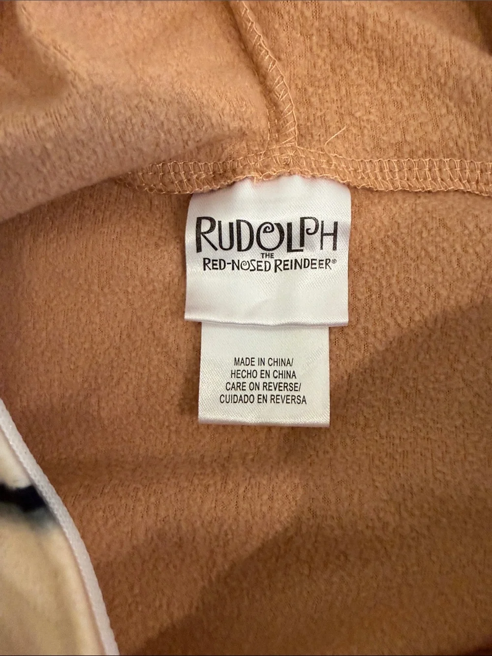 Christmas 🎄 Rudolph Kids Brown One-Piece onesie 7/8